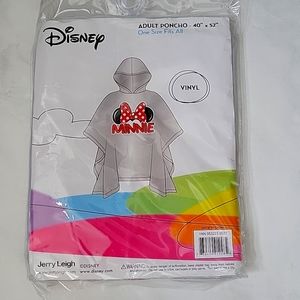 New Disney Minnie Mouse Adult Poncho